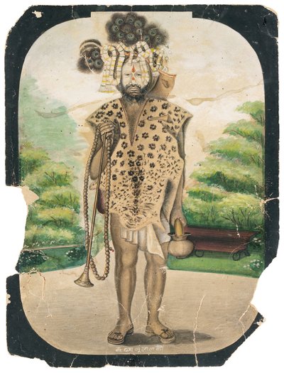 A Wandering Sadhu by Chajju Lal